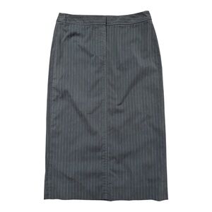 Theory Pencil Skirt - Gray Pinstripe Size 0